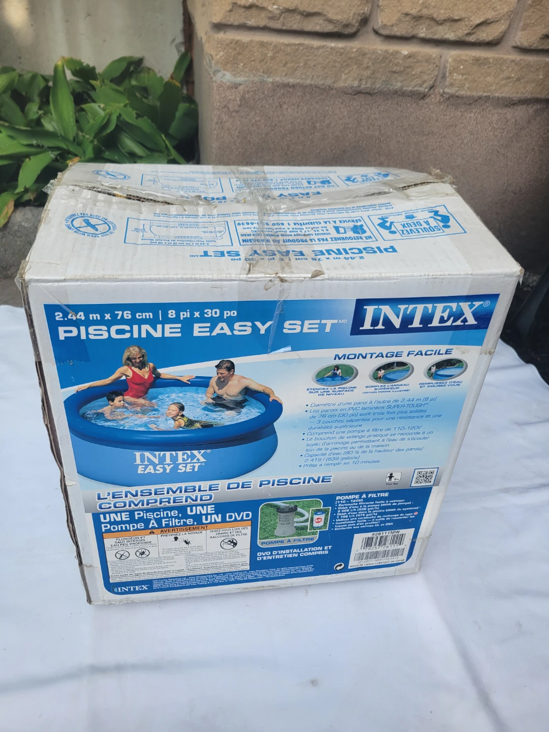 INTEX Krystal Clear Filter Pump Model 603 + accessories