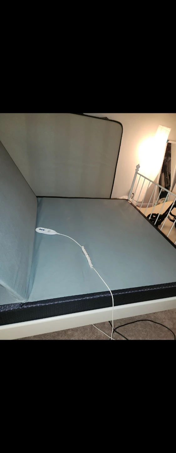 White Metal Bed Frame Serta remote lift head only - photo 3