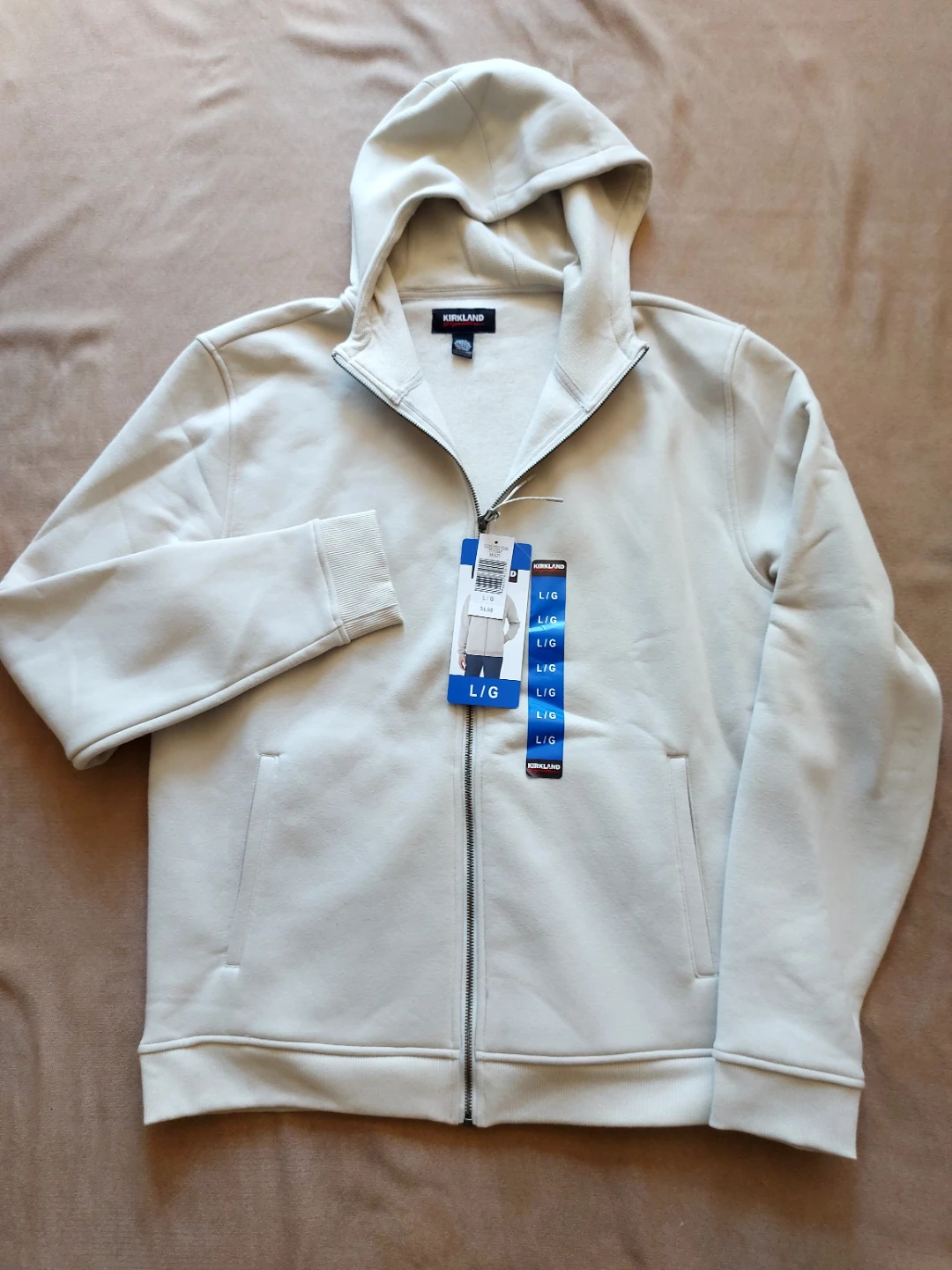 Thick and warm Kirkland Signature Men's Full Zip Hoodie Large - photo 2