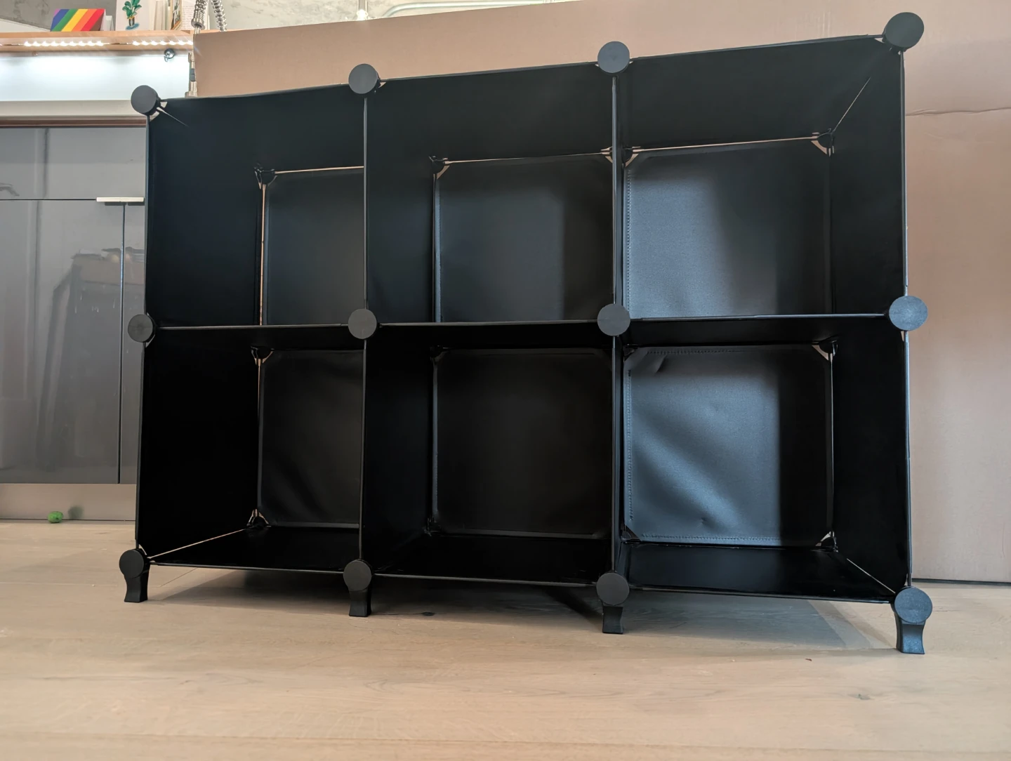 Black Cube Storage Shelf - photo 3