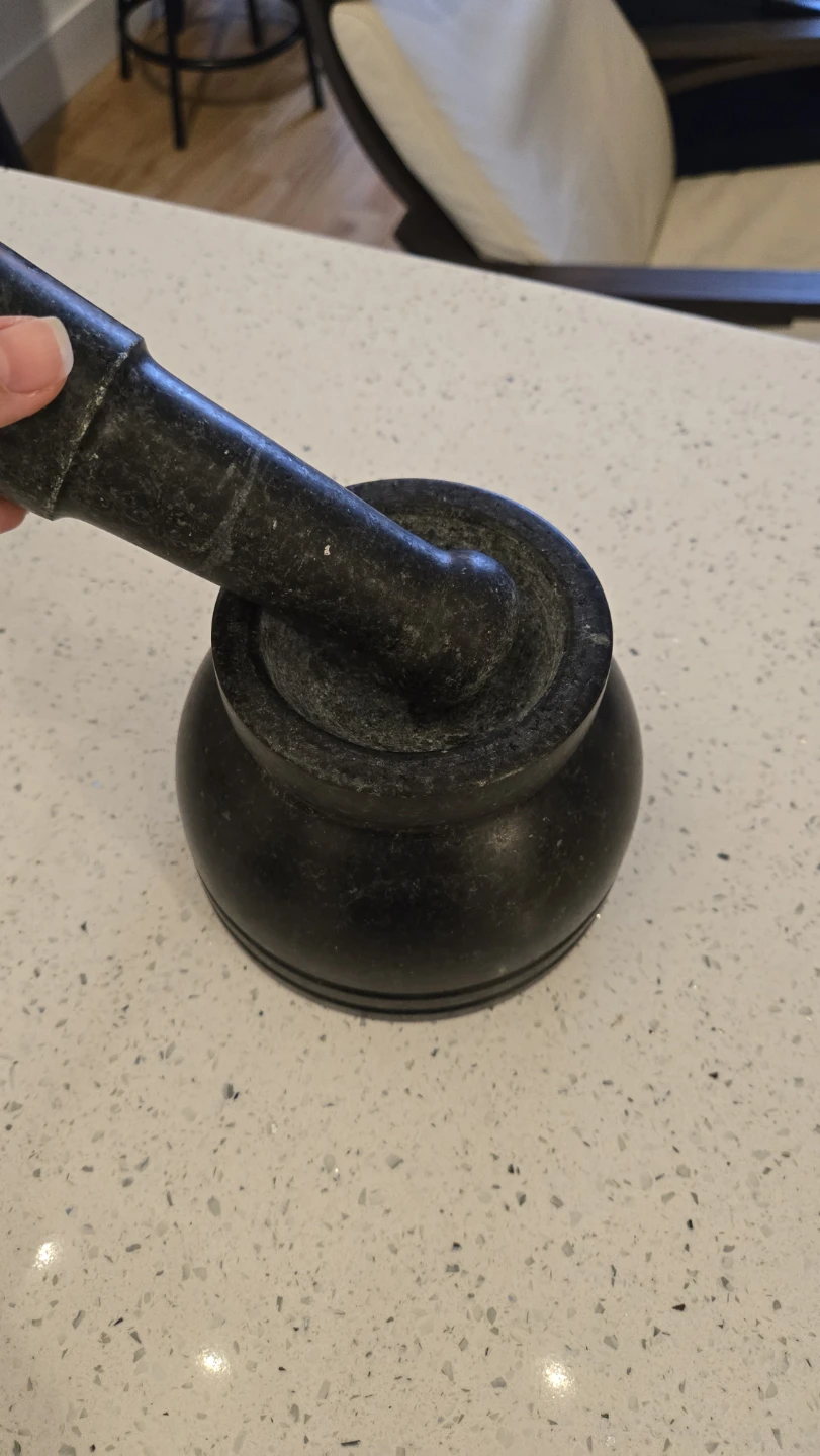 Stone Mortar and Pestle Set - photo 3