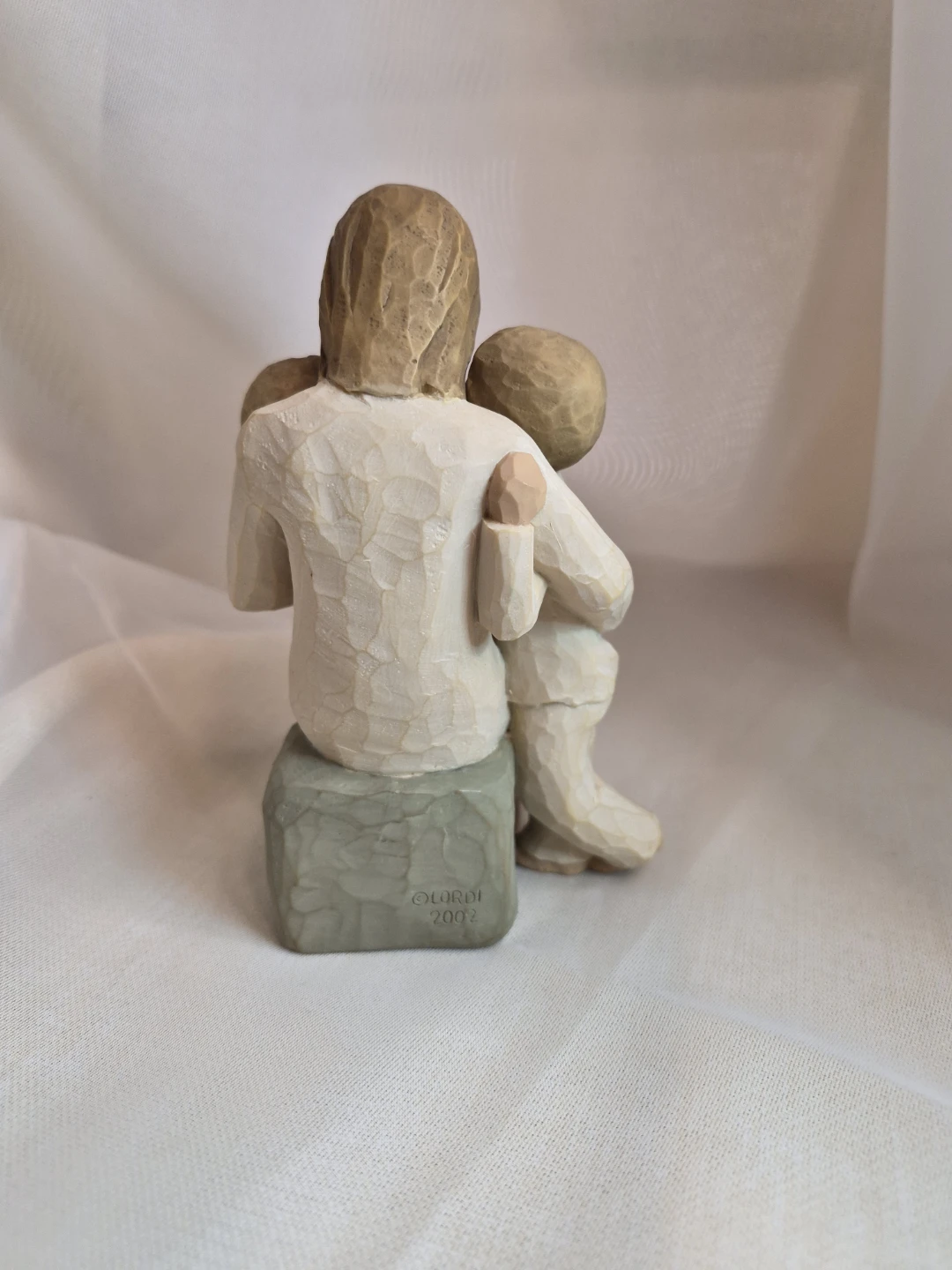 2002 Demdaco Susan Lordi 5 1/2" Willow Tree Quietly Figurine - photo 4