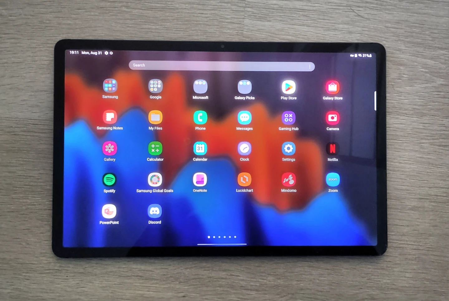Samsung Galaxy Tab S7+ with S Pen