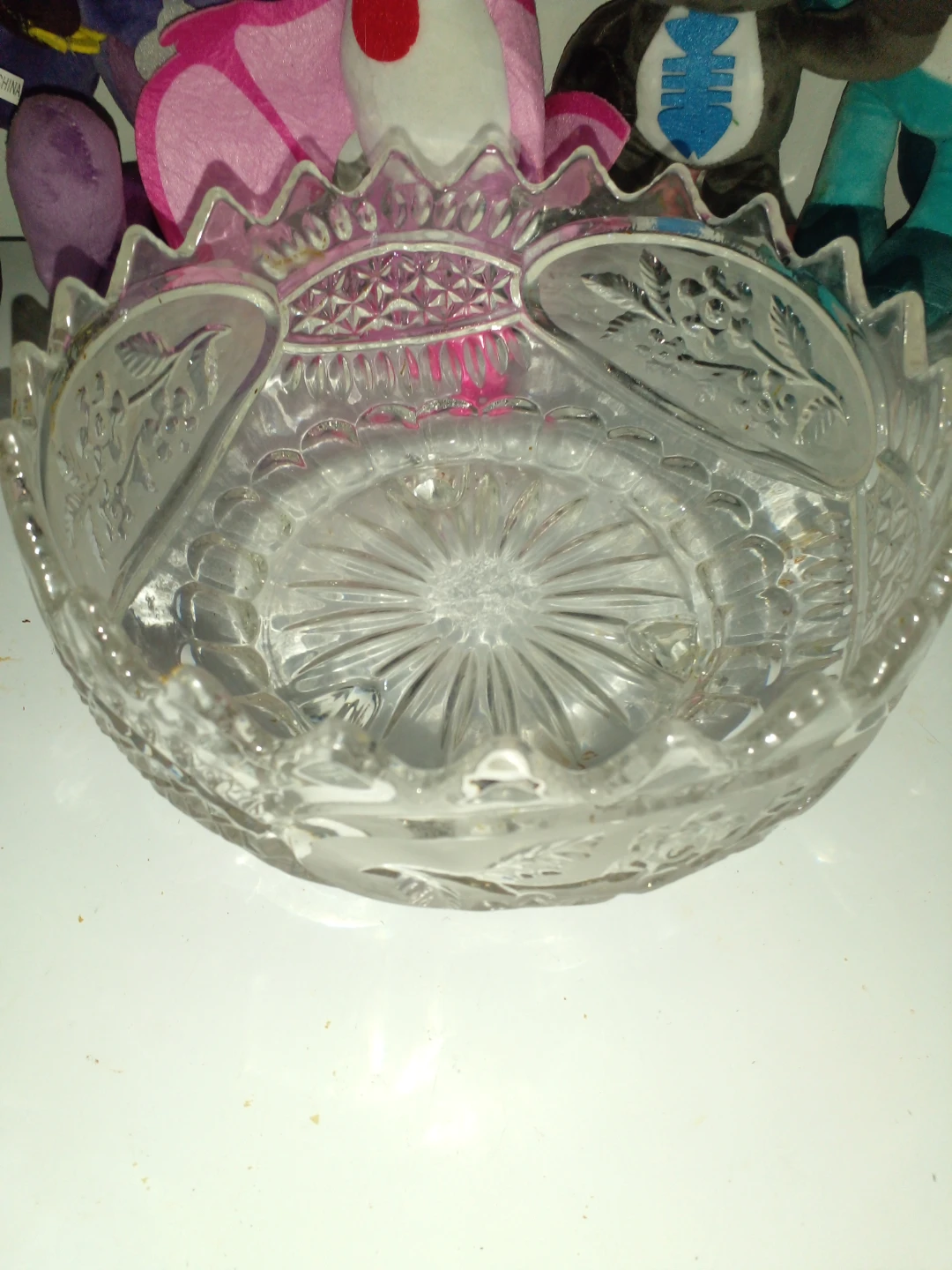 Kristal Zaječar "Flora" crystal bowl