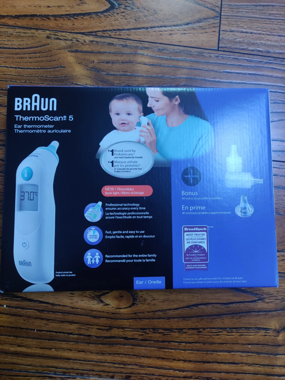 Braun ThermoScan 5 Ear Thermometer - photo 2
