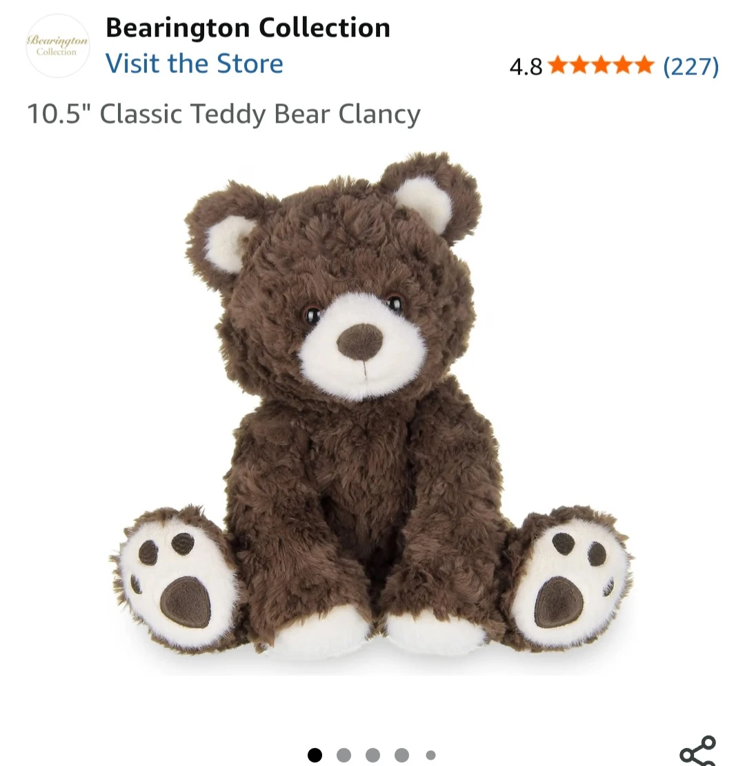 Brown Teddy Bear Plush Toy - photo 2
