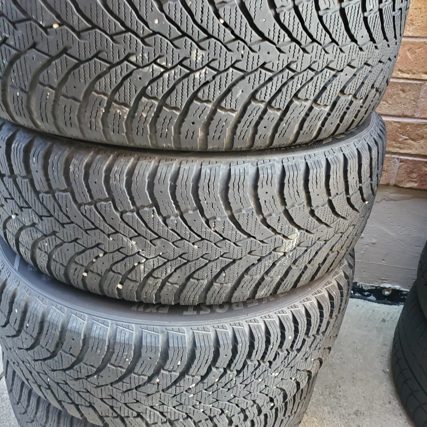 Winter Tire with Steel Rim