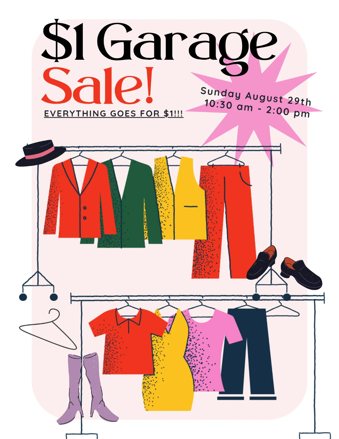 $1 Garage Sale!
