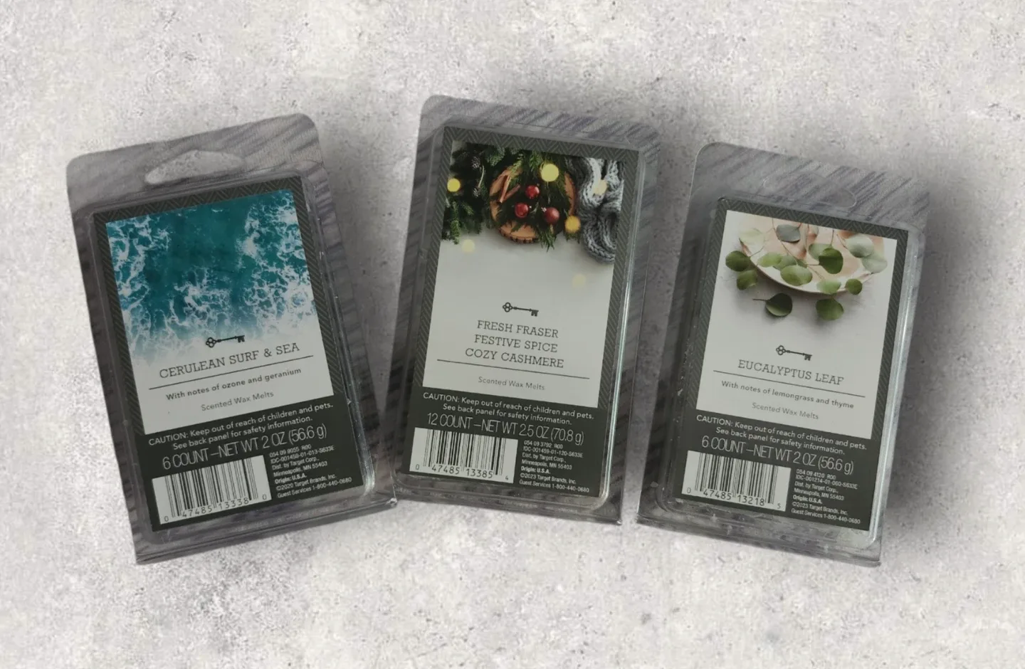 Scented Wax Melts Lot - 3 Pack