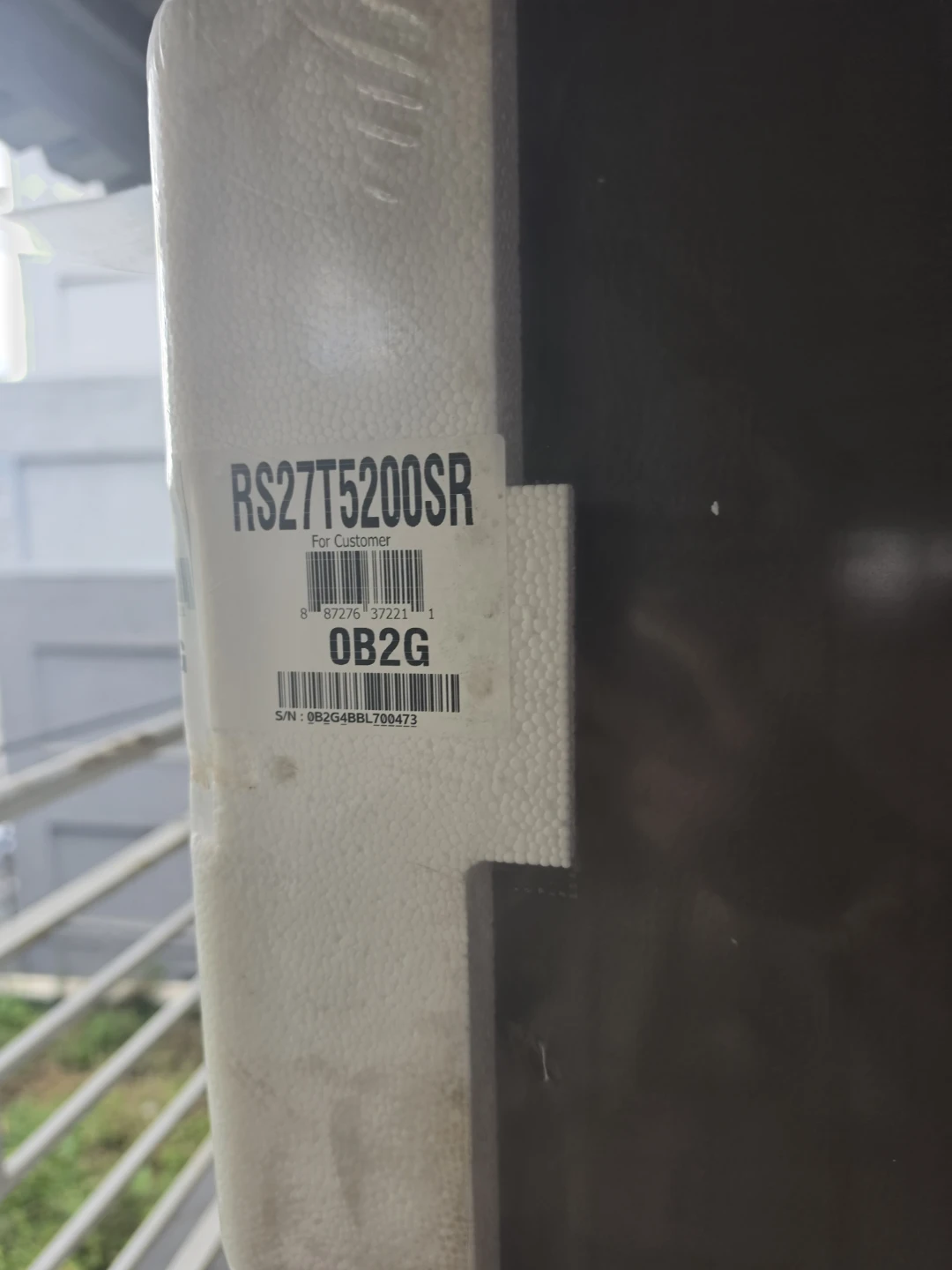 Samsung Side by Side Refrigerator RS27T5200SR - photo 2