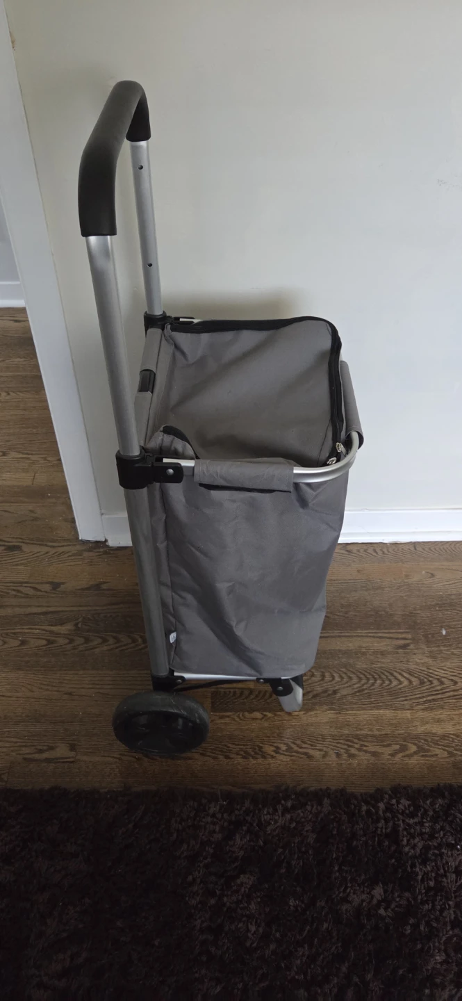 Grey Shopping Trolley