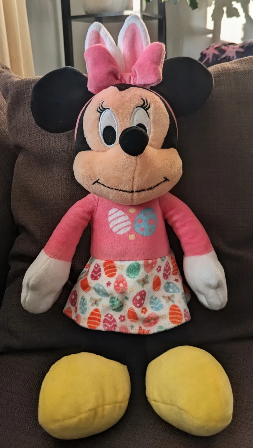Disney Minnie Mouse Easter Plush Toy
