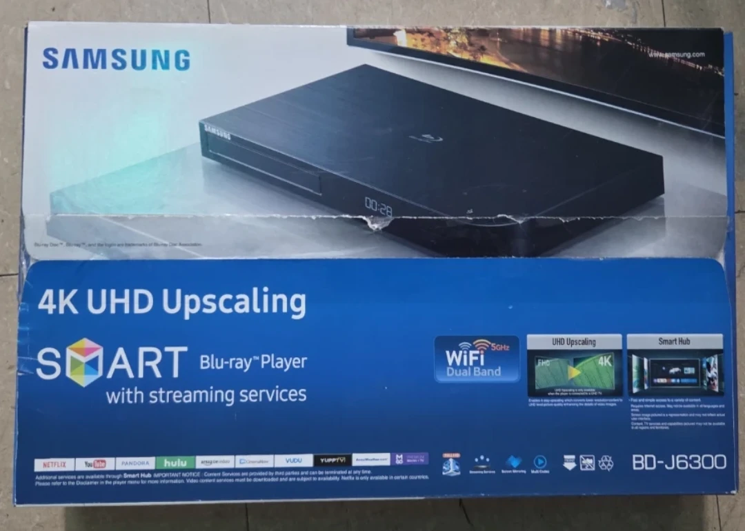 Samsung Smart Blu-ray Player BD-J6300
