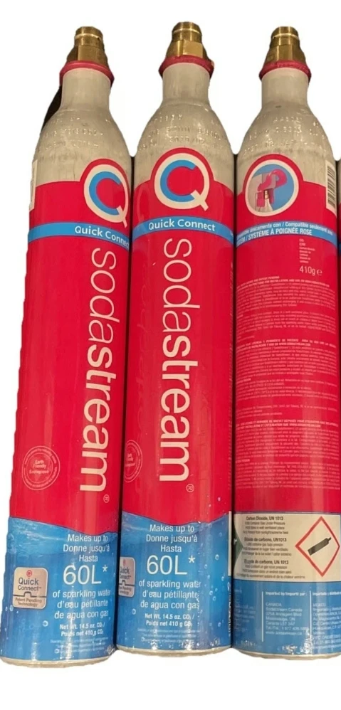 Soda stream empty canister