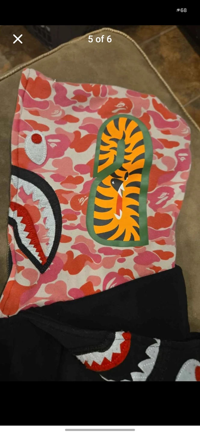 A Bathing Ape Shark Full Zip Hoodie - photo 5