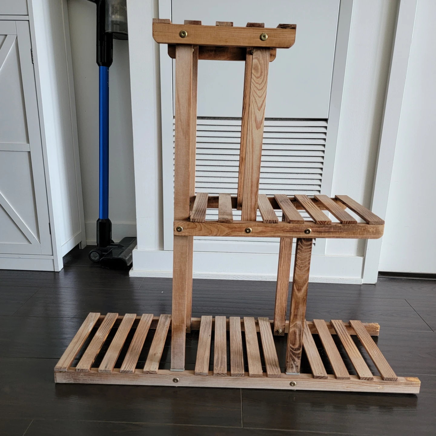 Wooden Tiered Plant Stand