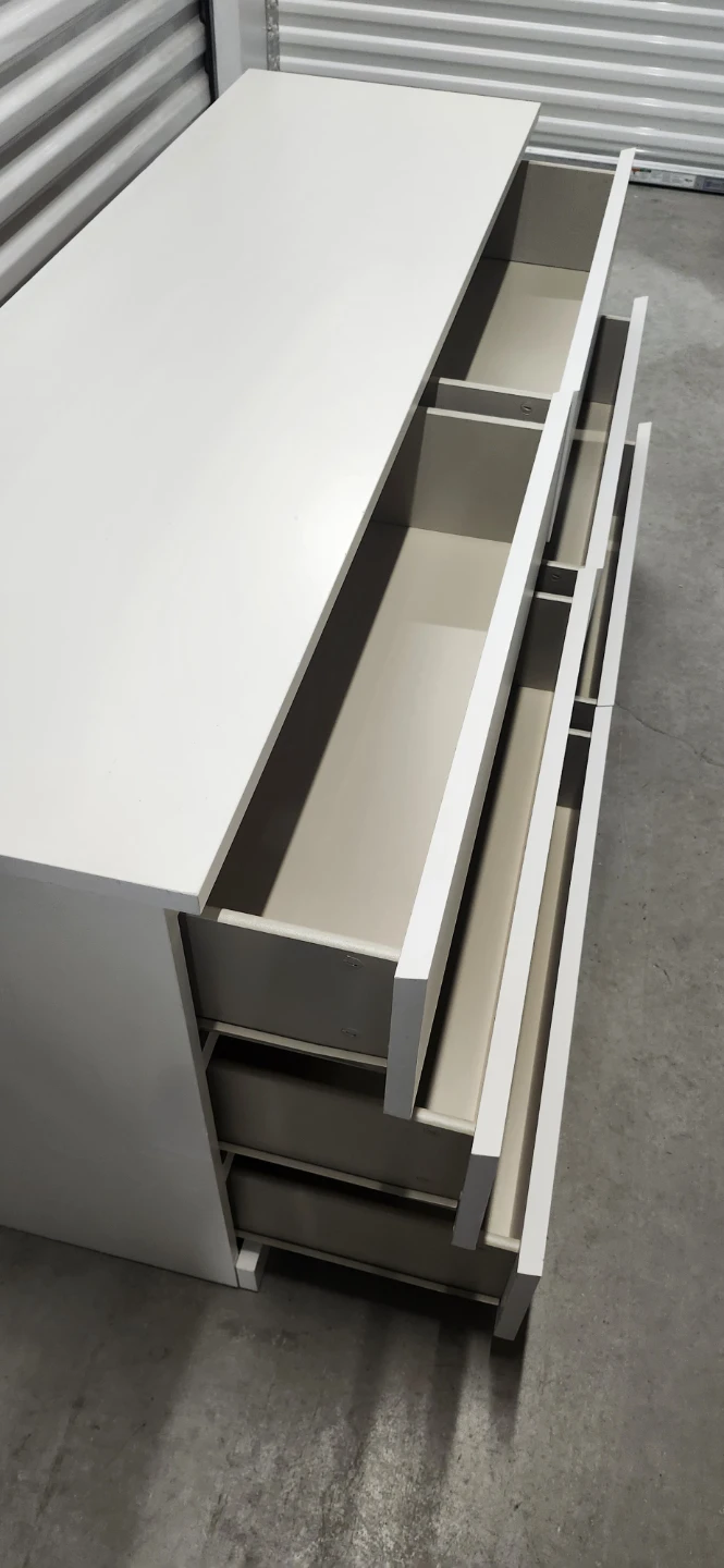 IKEA Malm 6-Drawer Dresser White - photo 2