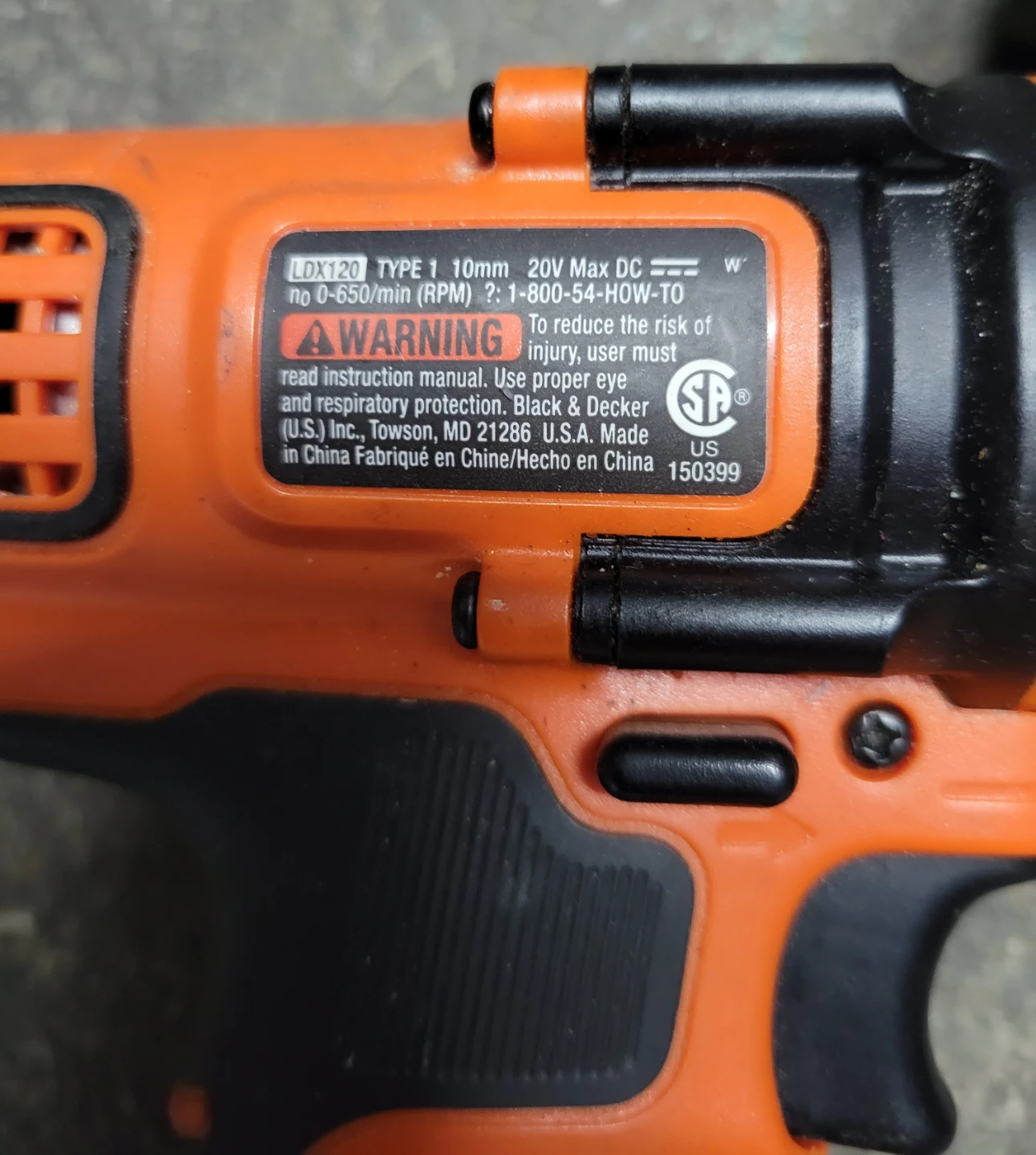 BLACK+DECKER 20V MAX Cordless Drill with Battery and Charger - photo 2