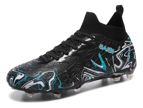 SAIBI Men's High-Top Soccer Cleats