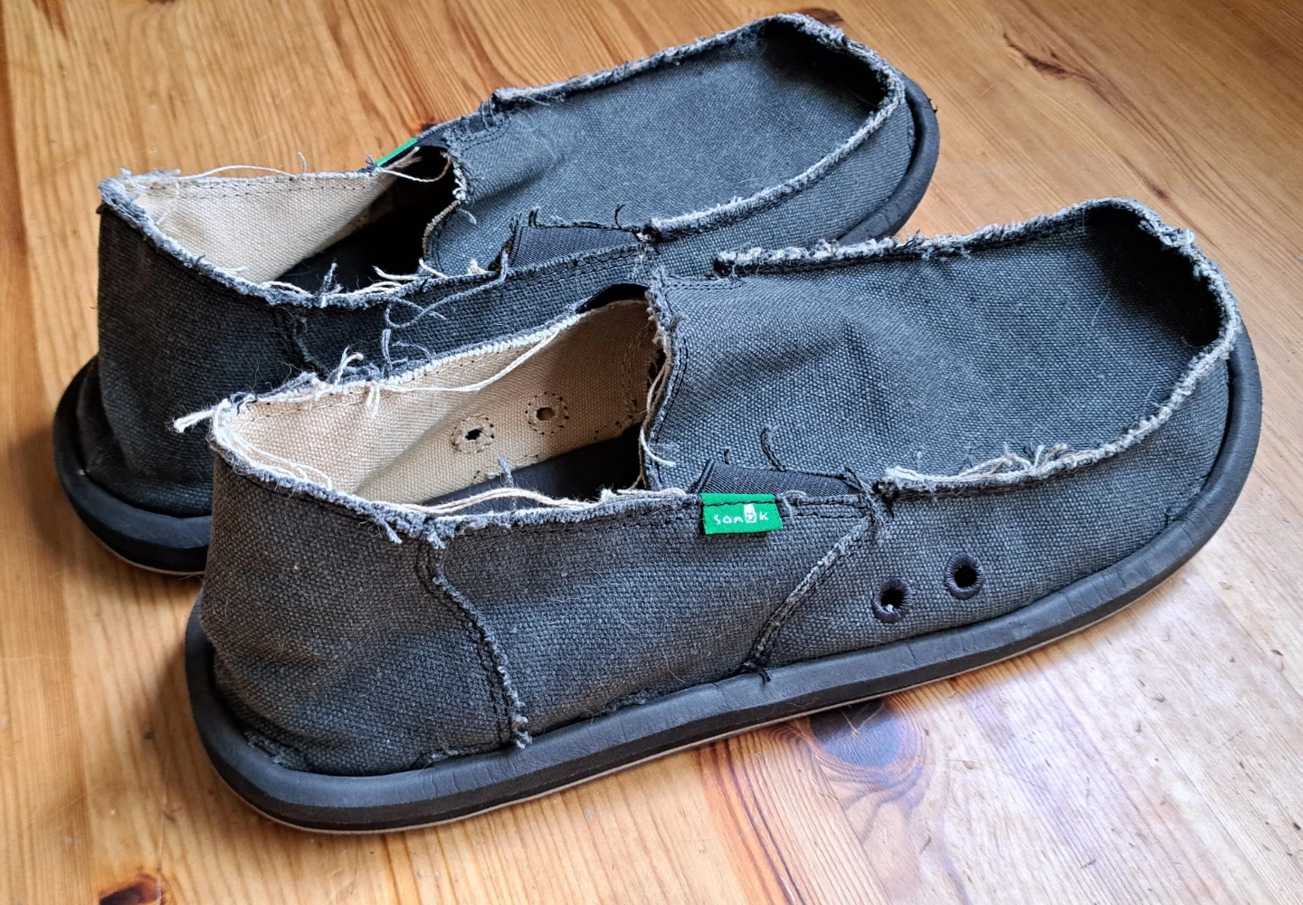 Sanuk Donny Charcoal Loafers - photo 2