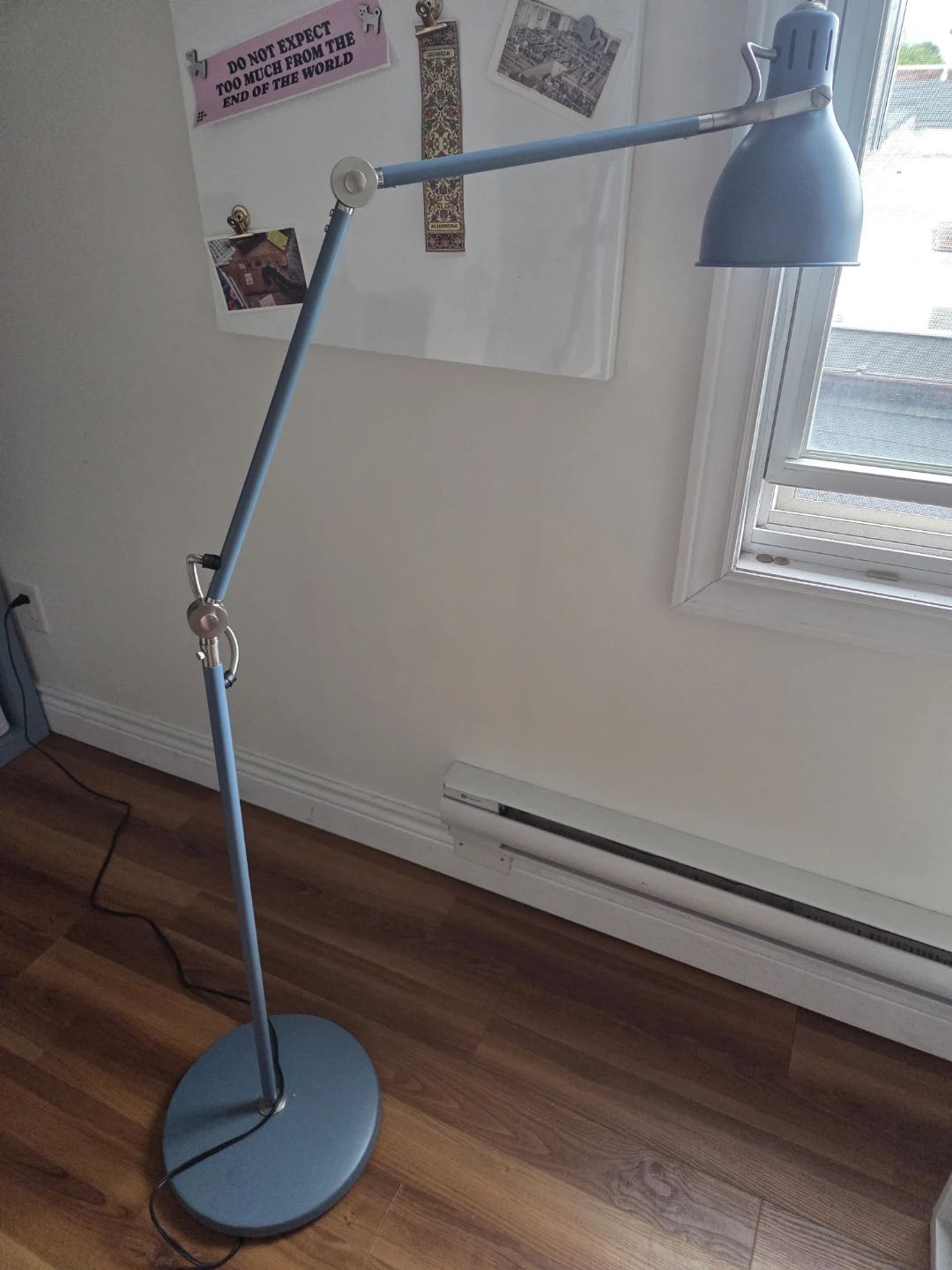 Ikea Aröd Floor Lamp - Turquoise