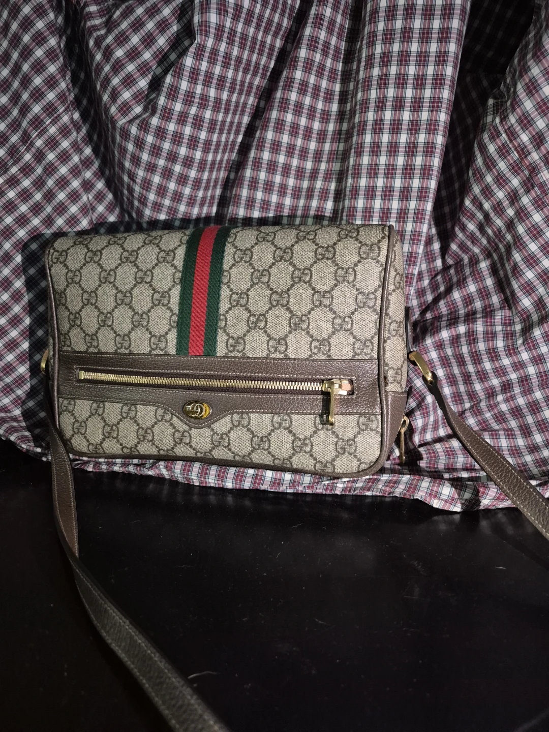 Gucci Ophidia GG Supreme Small Shoulder Bag