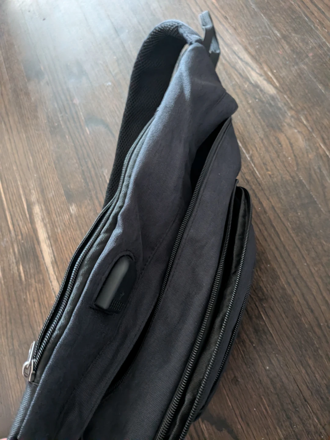 Black Sling Backpack - photo 2