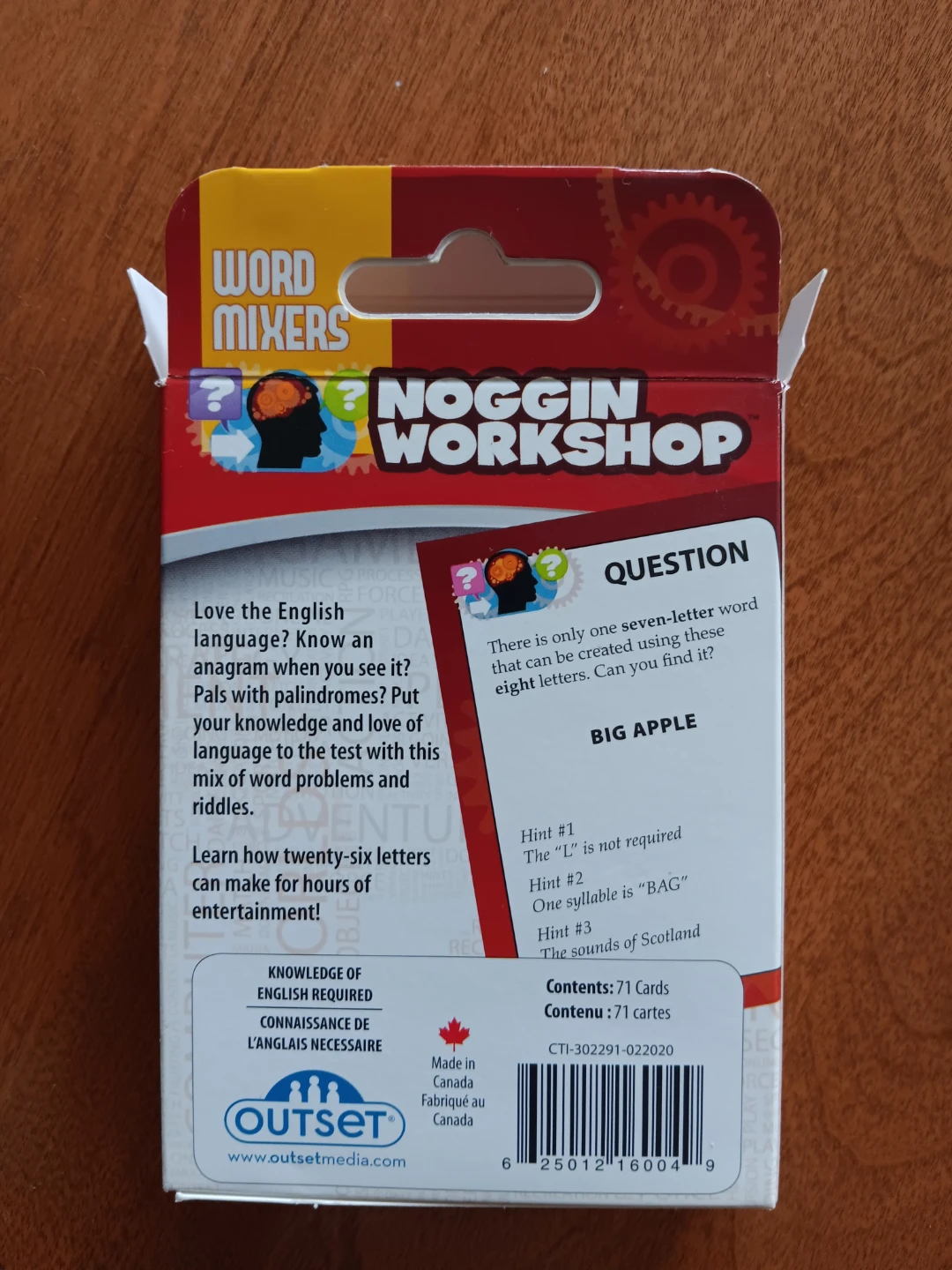 Card game: Word Mixers - photo 3
