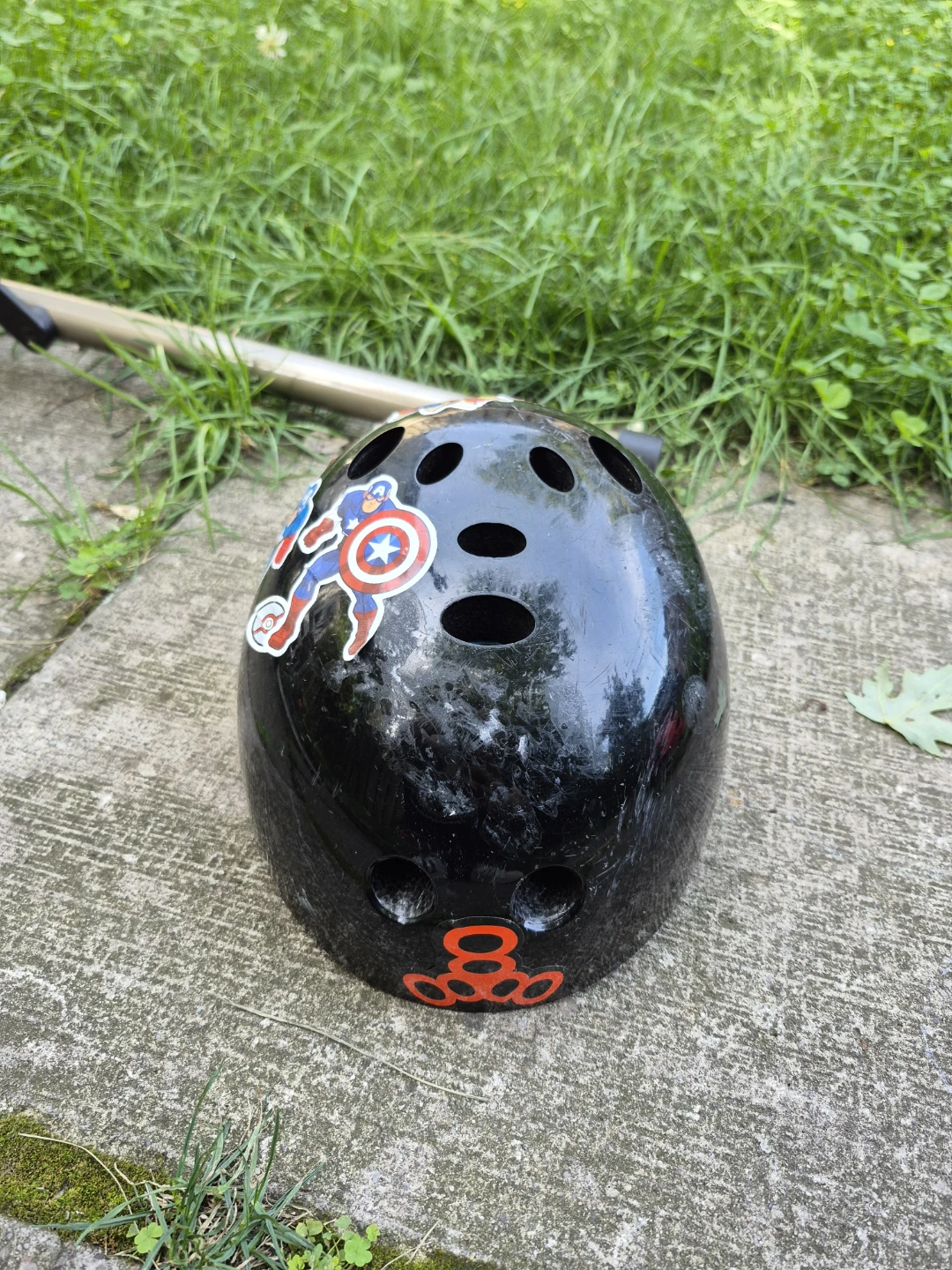 Triple Eight Kids Bike Helmet - Black/Superhero - photo 3