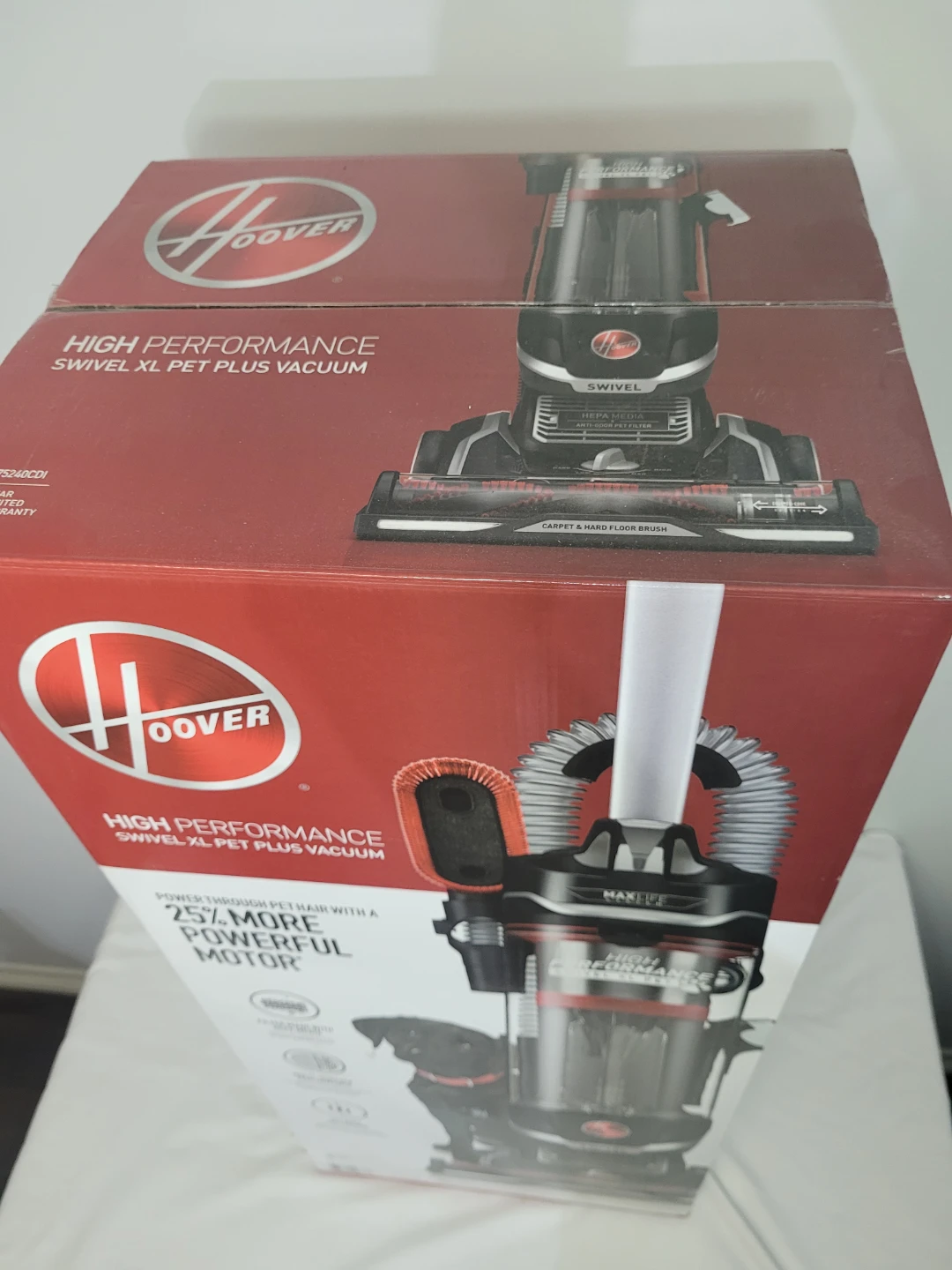 New Hoover Swivel XL Pet Upright Vacuum #23170 - photo 3