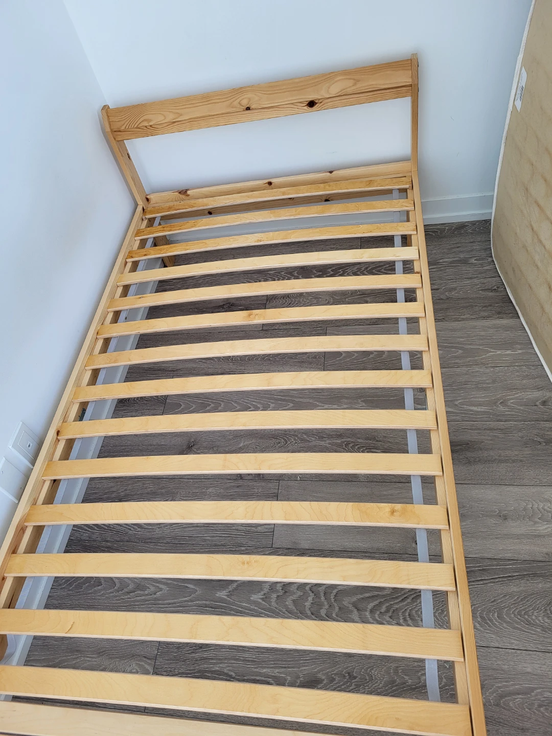 IKEA Wooden Bed Frame - photo 2