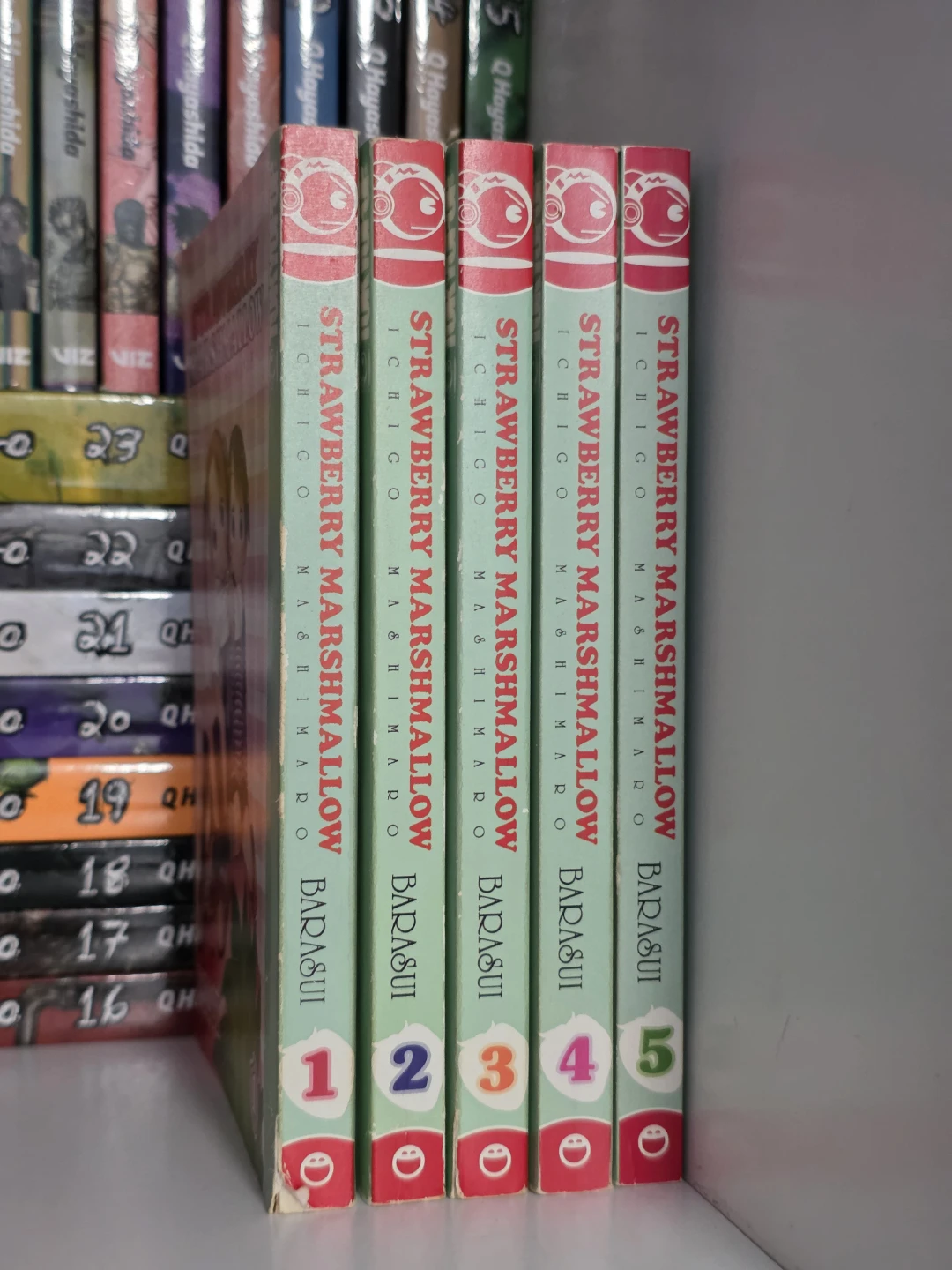 Strawberry Marshmallow Manga Complete Set Volumes 1-5