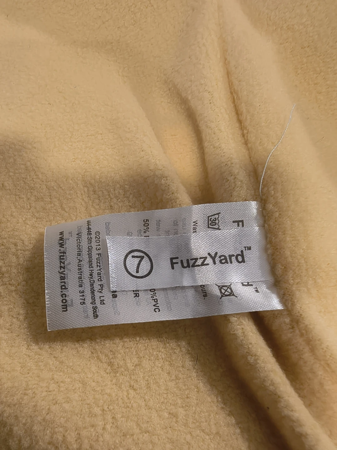 FuzzyYard Dog Raincoat Size 7 - photo 2