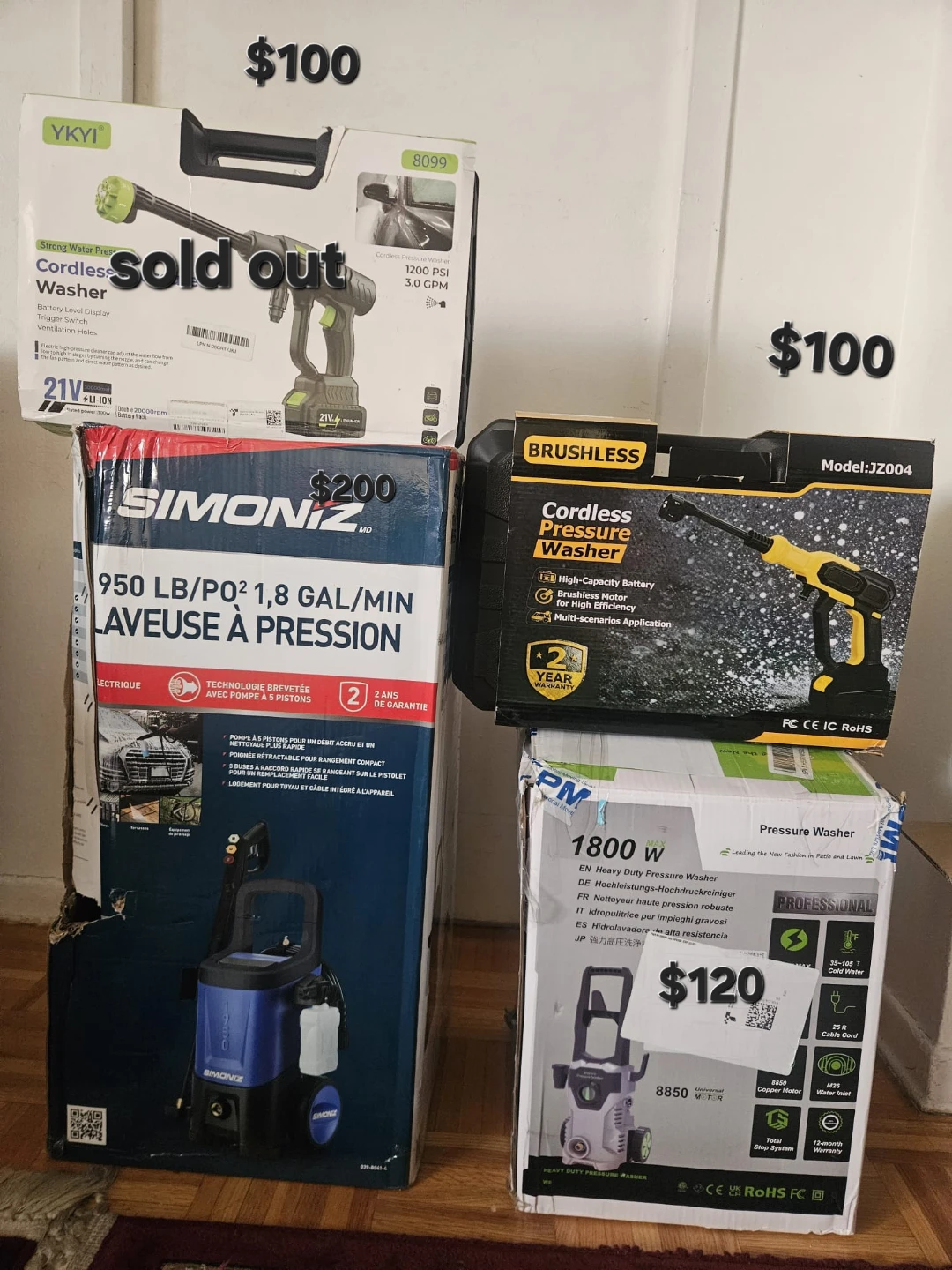 Cordless Pressure Washer