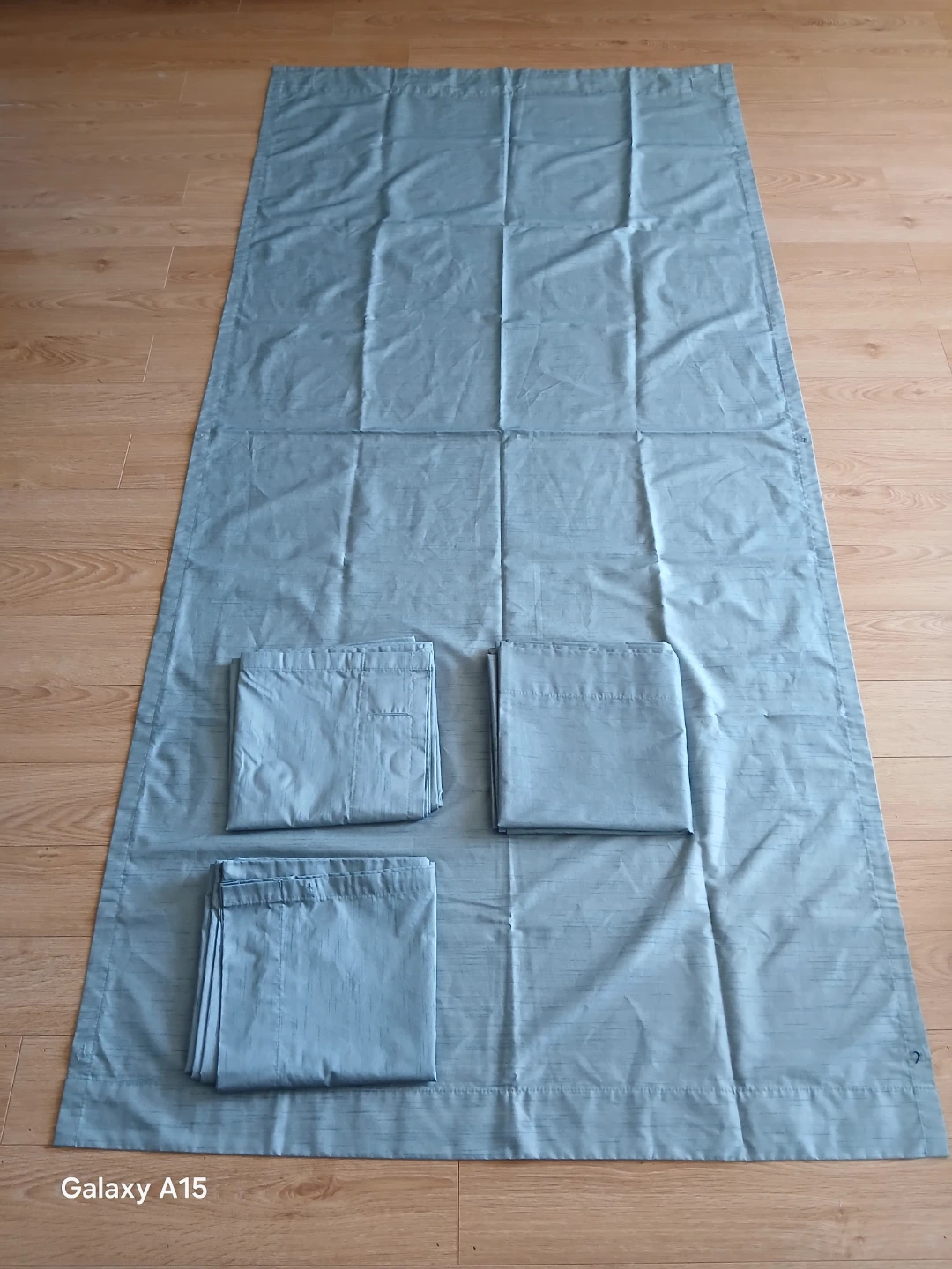 MOVING SALE - Light Blue Curtain Panel Set of 4pcs - photo 2