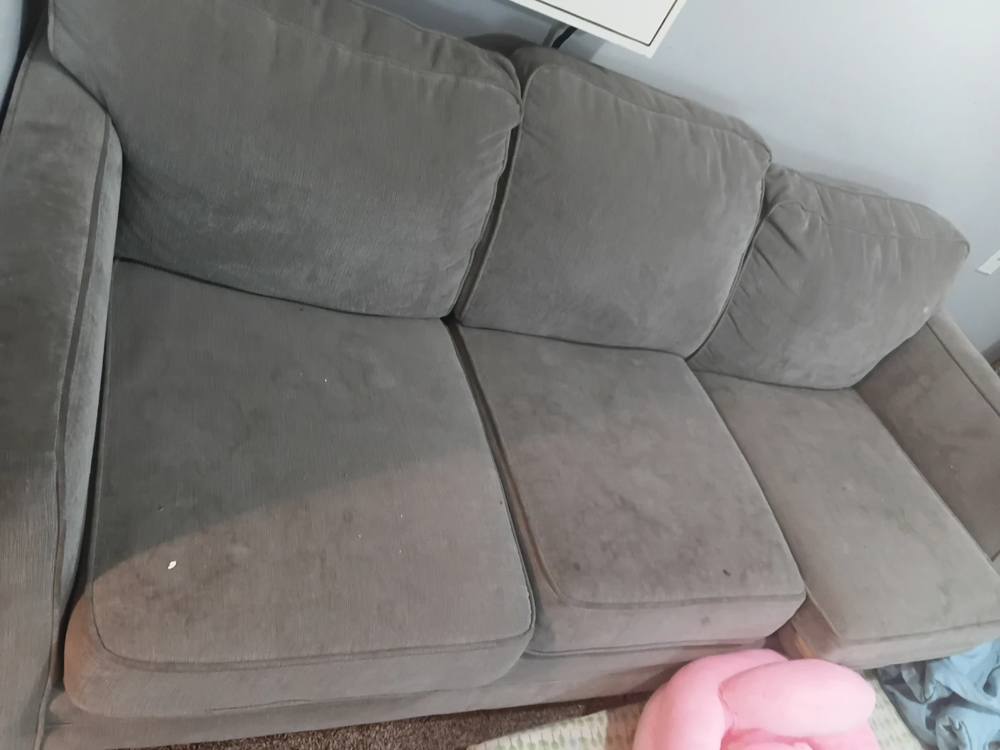 Grey 3-Seater Sofa