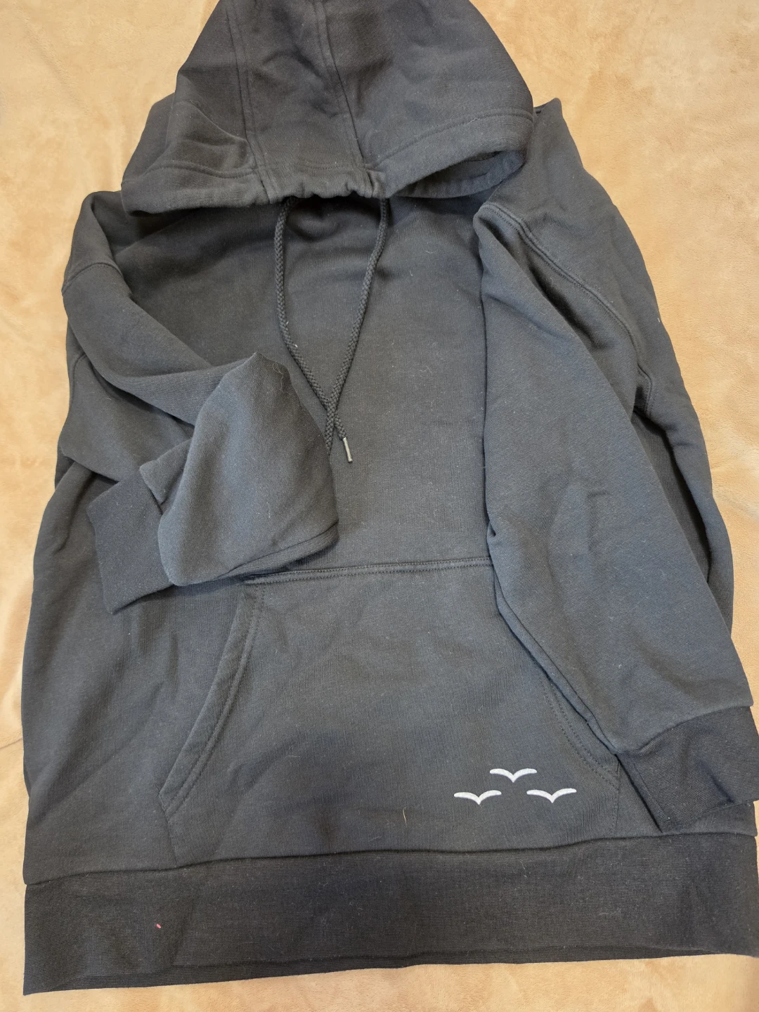 Lazy Pants Black Hoodie