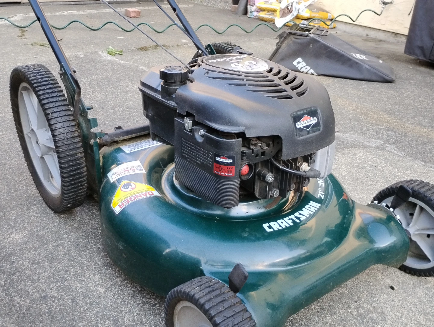 Craftsman 21" Mulcher Gas Lawn Mower