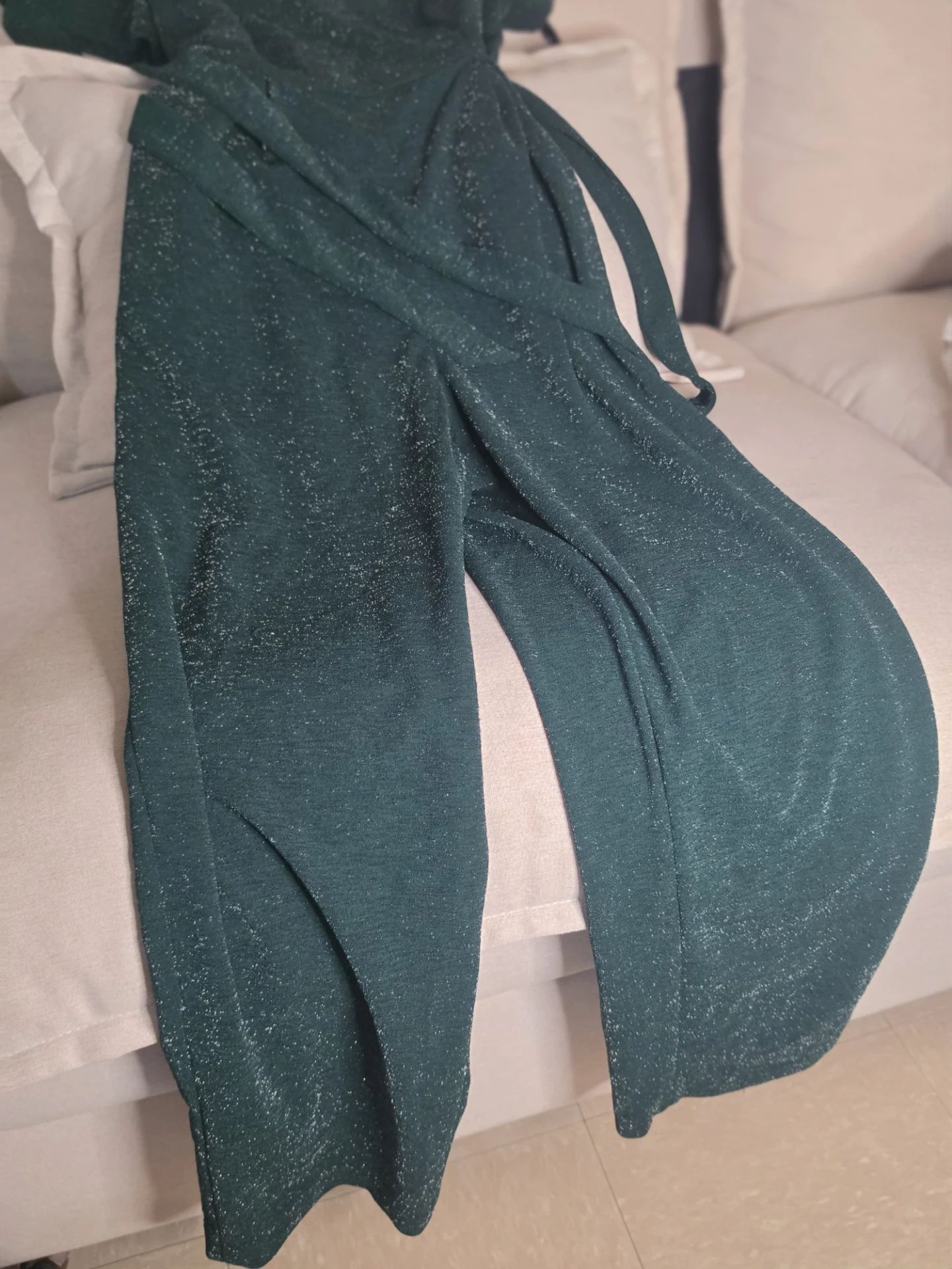 Sparkly Green Jumpsuit - photo 4