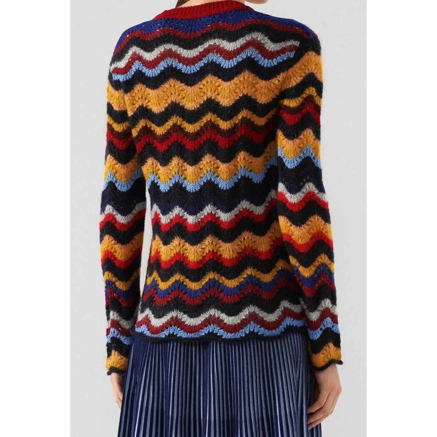 Marni Zig Zag Knit Sweater Size 38 - photo 3