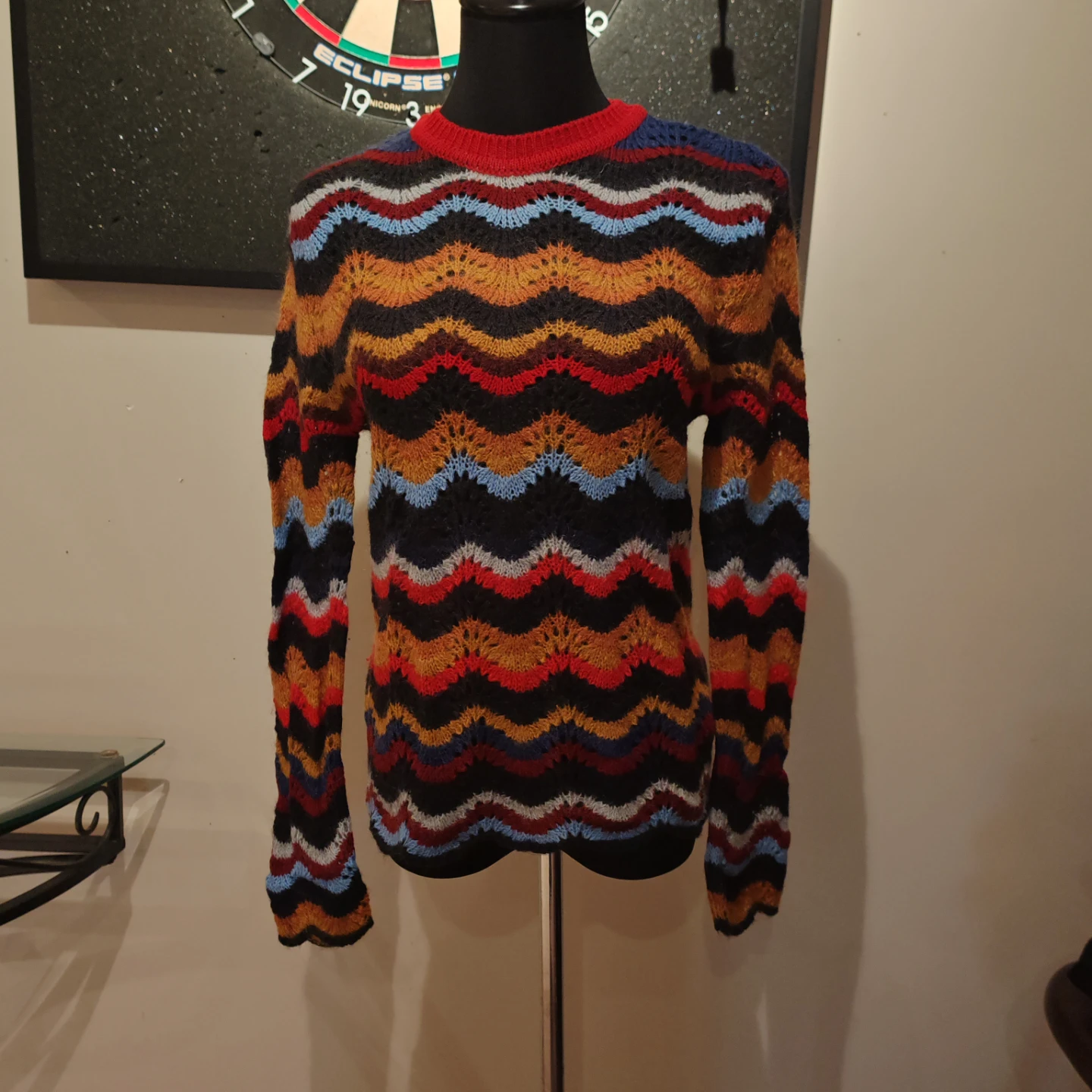 Marni Zig Zag Knit Sweater Size 38 - photo 4