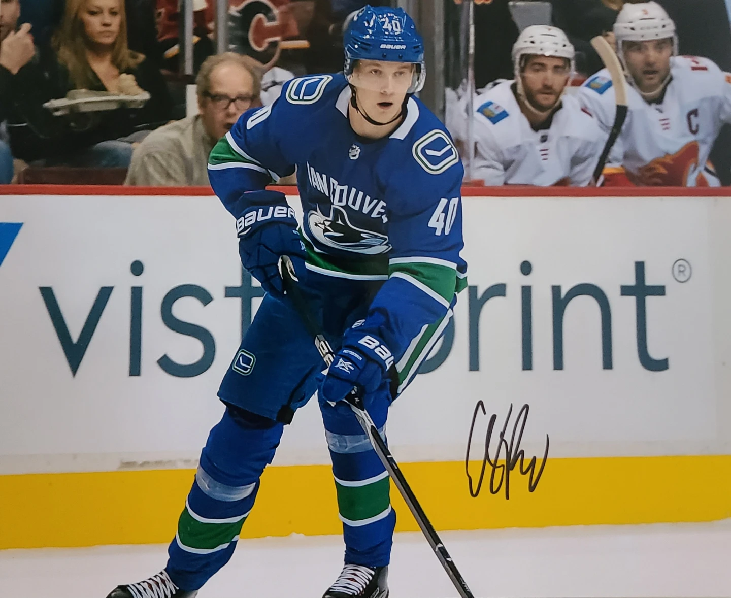 Vancouver Canucks Autographed 8x10 Photos *2026 Season* W/COA'S - photo 2