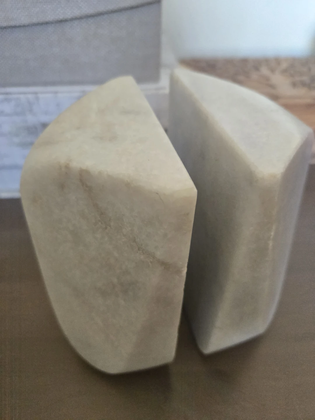 Marble Bookends from Indigo
