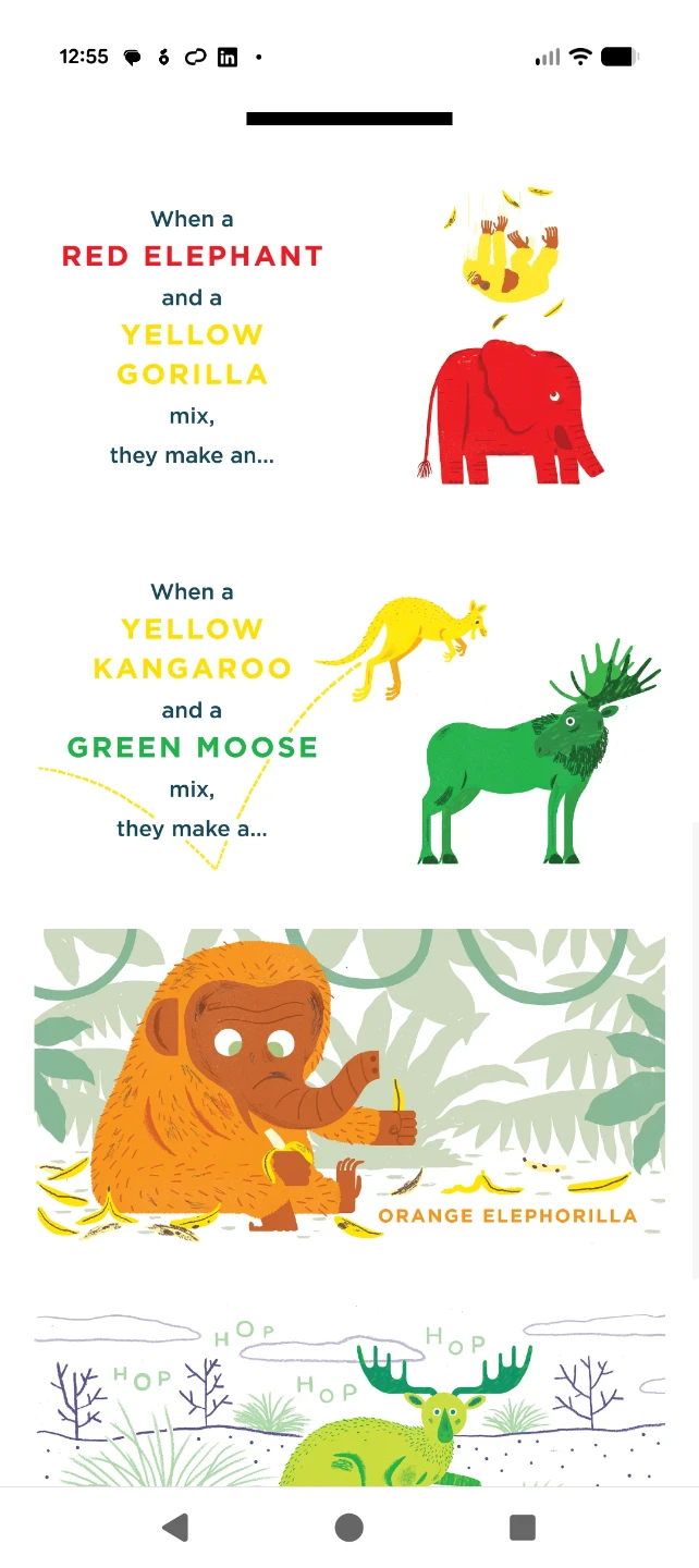 Animal Colors KiwiCo book - photo 2