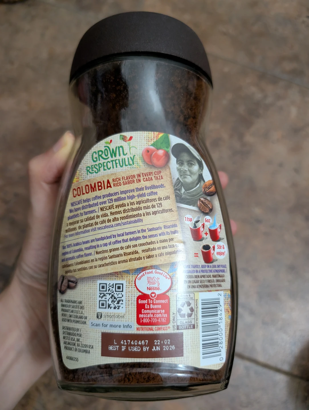 Nescafé Clásico Colombia Instant Coffee 6 oz Expired June 2026 - photo 2