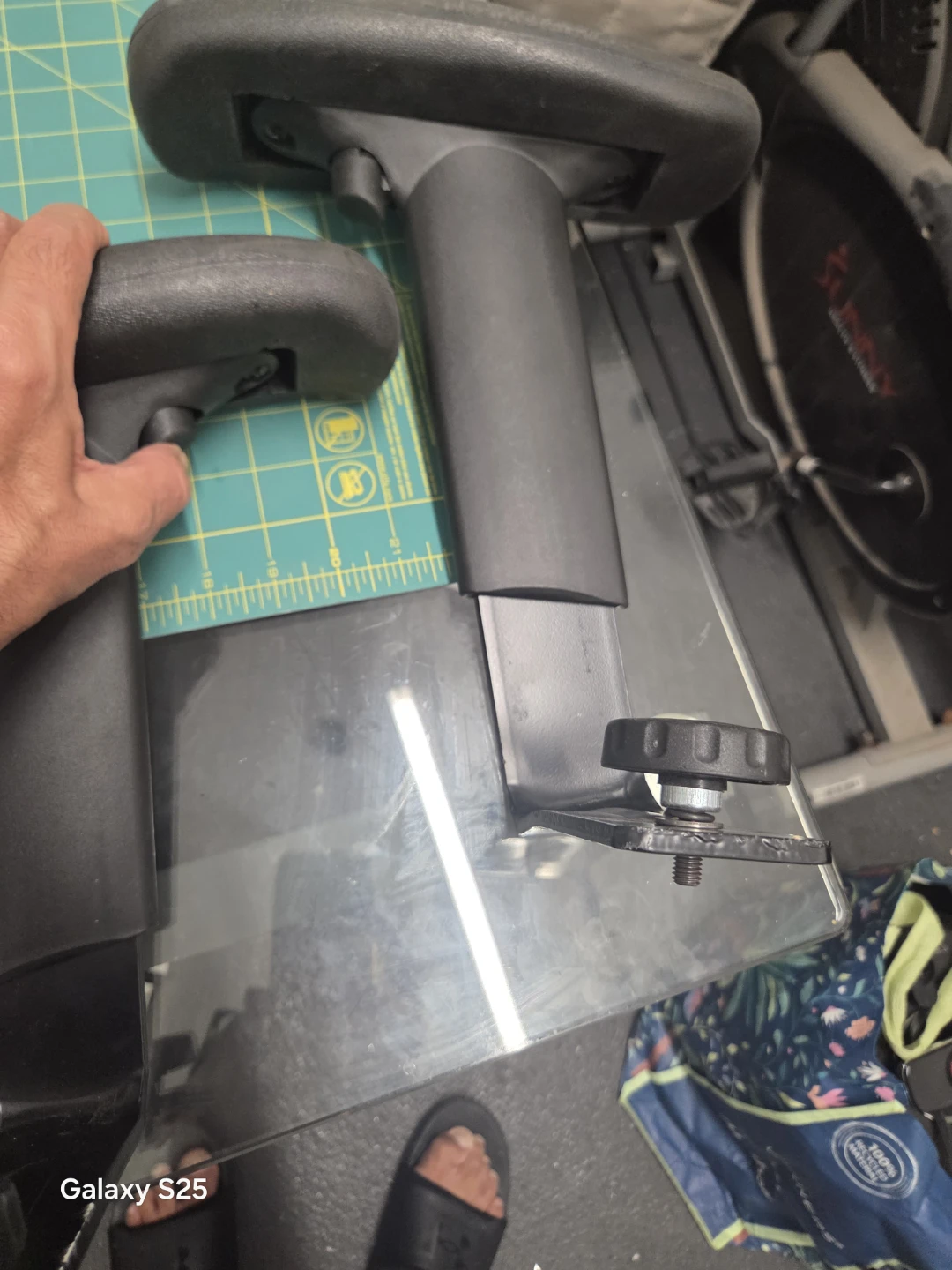 Pair of Black Adjustable Armrests - photo 3