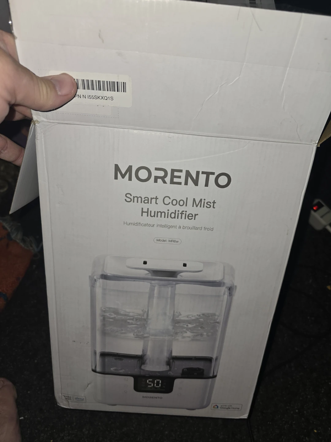 Morento Smart Cool Mist Humidifier Model MR16W