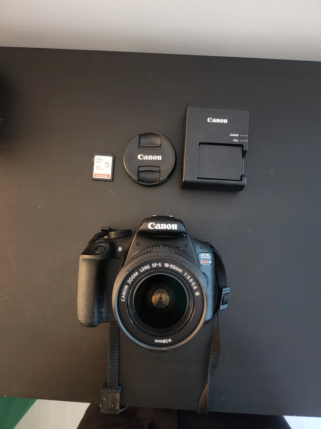 Canon EOS Rebel T6 Digital Camera with 18-55mm Lens