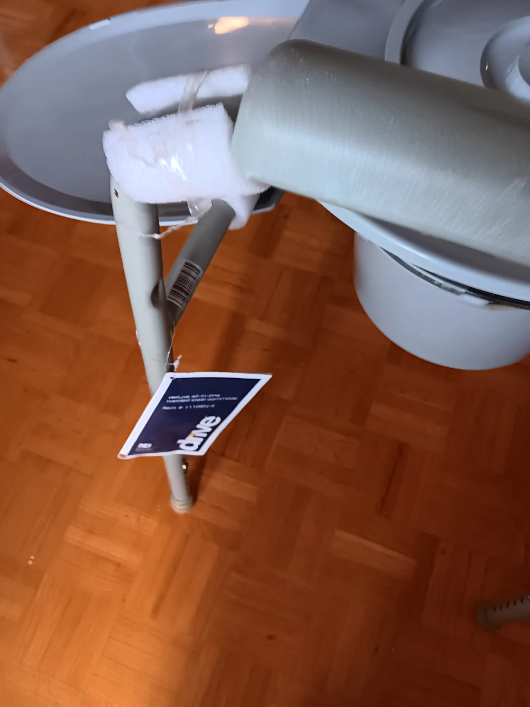 Drive Medical Folding Walker with Seat and Bag - photo 2