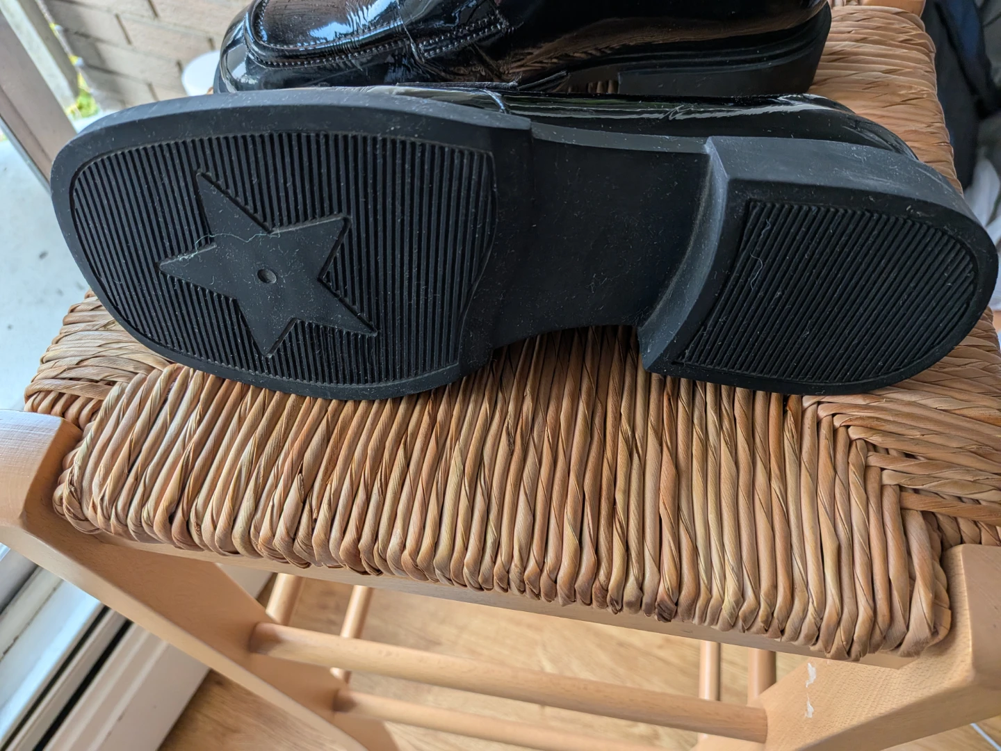 Black Patent Loafers - Cindy C. Erie Size 38 - photo 2